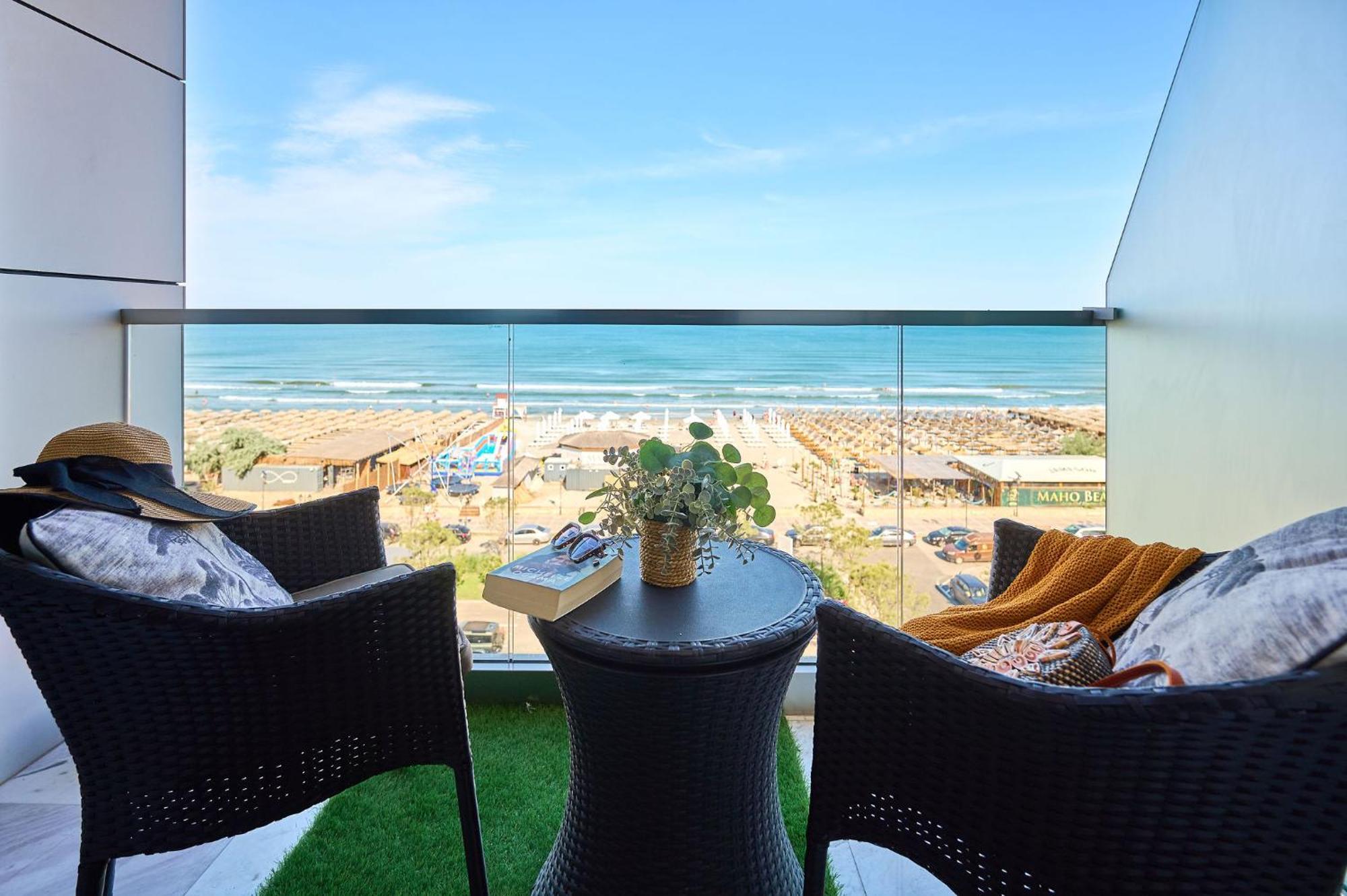 מאמאיה Alma Apartment In Infinity Beach Resort - Parking מראה חיצוני תמונה