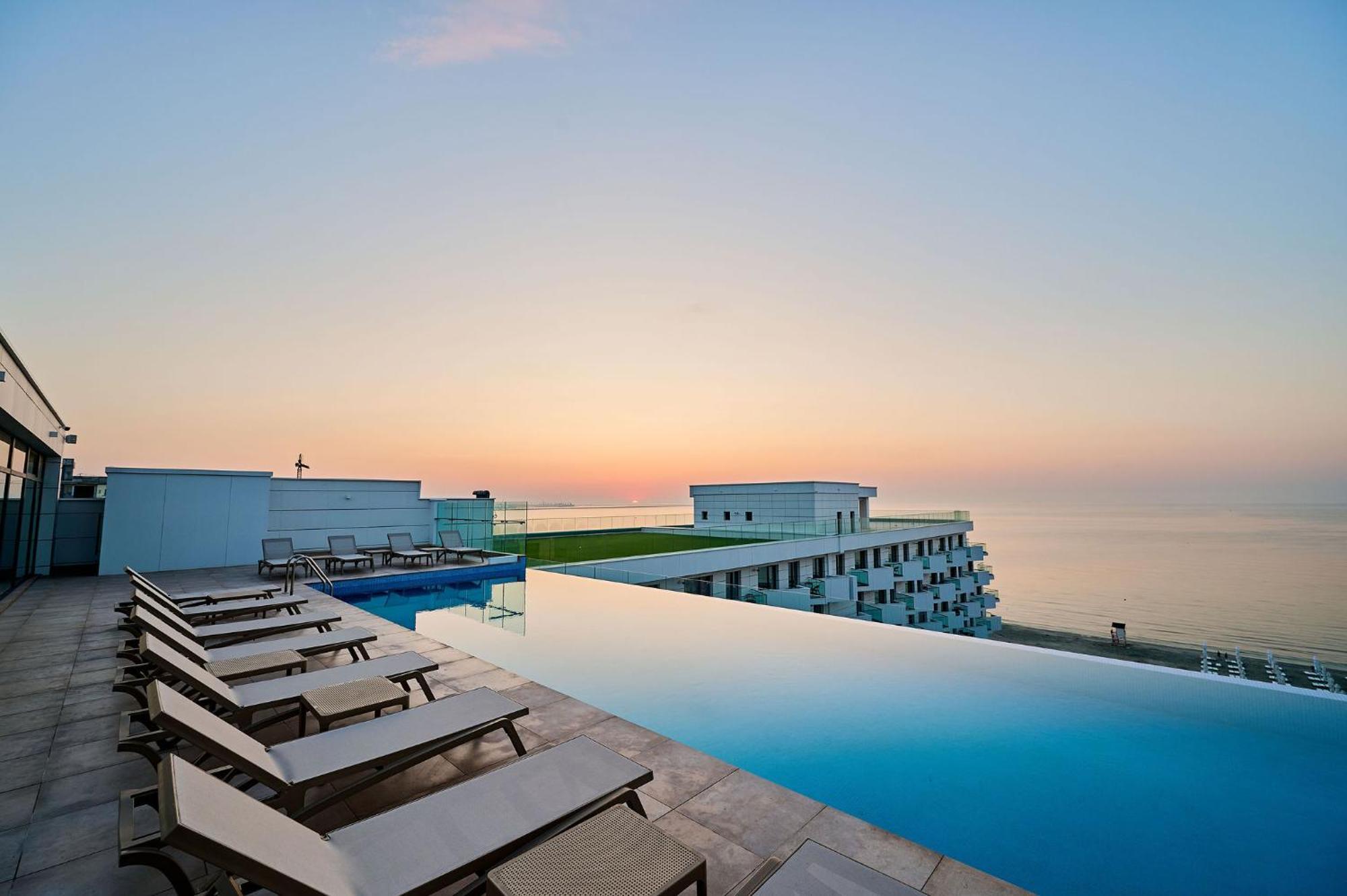 מאמאיה Alma Apartment In Infinity Beach Resort - Parking מראה חיצוני תמונה